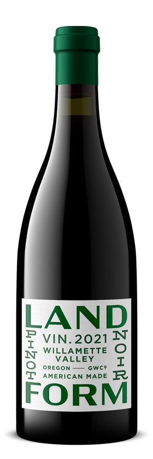 Wine bottle of Landform from Grounded Wine Co.